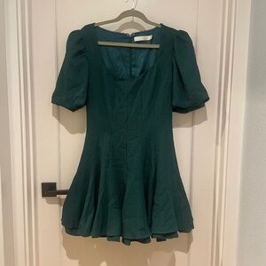 V neck Flared Rachel Parcell Dress